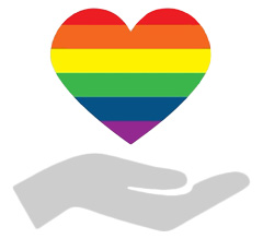 Orlando rainbow symbol