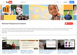 screenshot of NWI's YouTube page