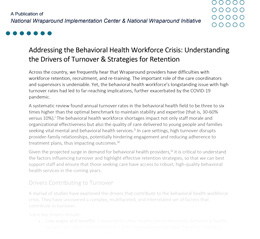 Report: Addressing the Behavioral Health Crisis